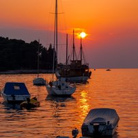 Sunset in Rovinj