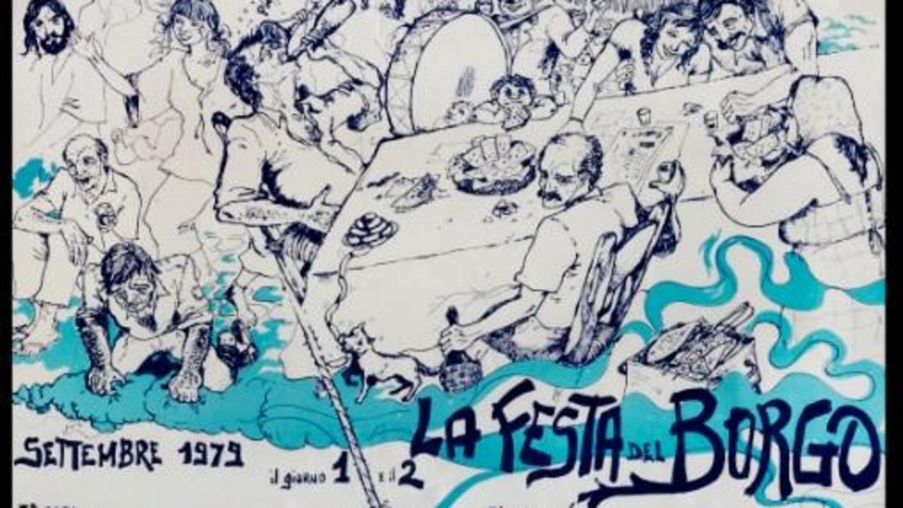 Plakat der Erstauflage der Festa de Borg