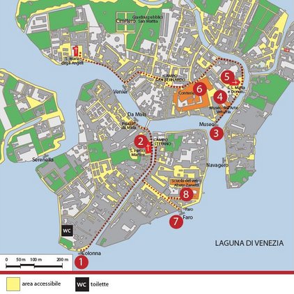 Venedig Rollstuhl Murano Murano