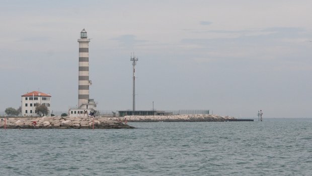 Leuchtturm Jesolo - guter Orientierungspunkt.