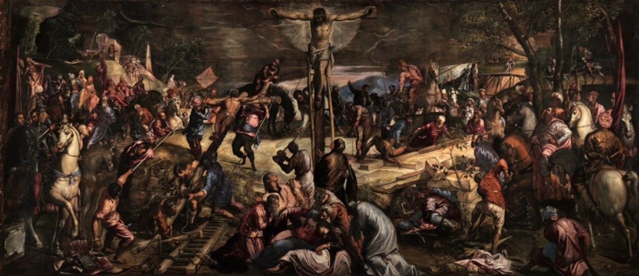 Tintoretto aus der Sala dell'Albergo