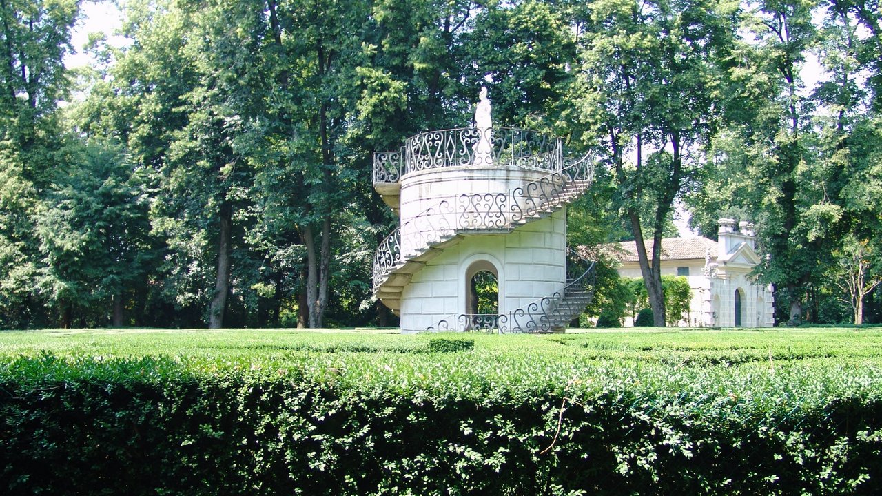 Irrgarten der Villa Pisani