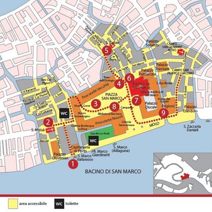 Venedig Rollstuhl Marciana Marciana