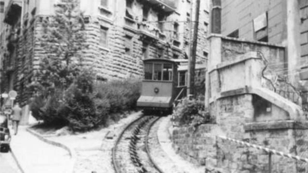 Triestiner Tram von einst.