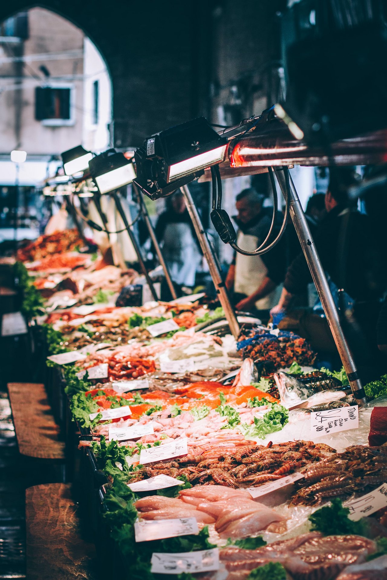 Fischmarkt Rialto Venedig