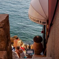 Swimming in Rovinj's Old Town
