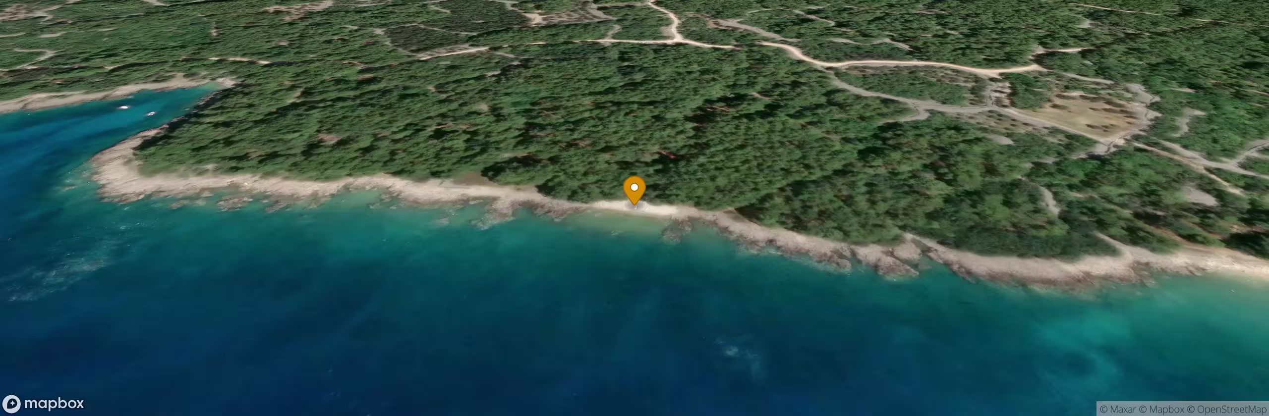 Natural Beach near Krk