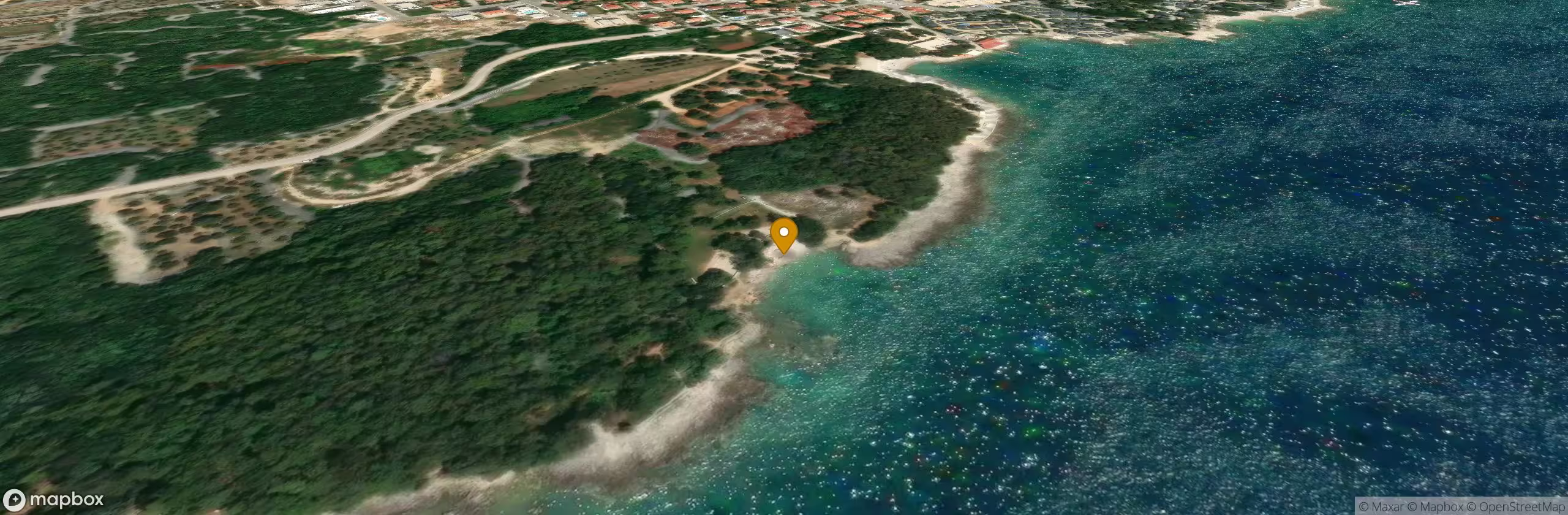 Naturstrand bei Mali Kartec