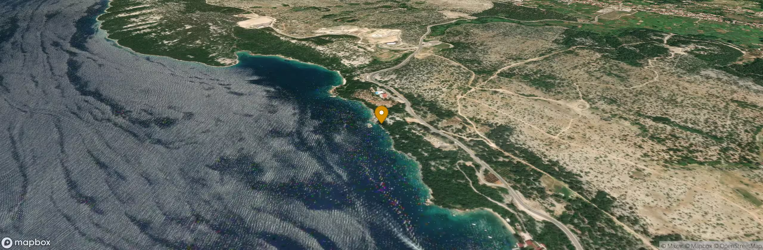 Naturstrand bei Kozica