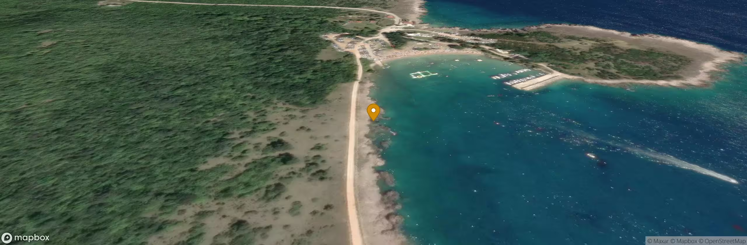 Vrbnik, Risika - Dog Beach