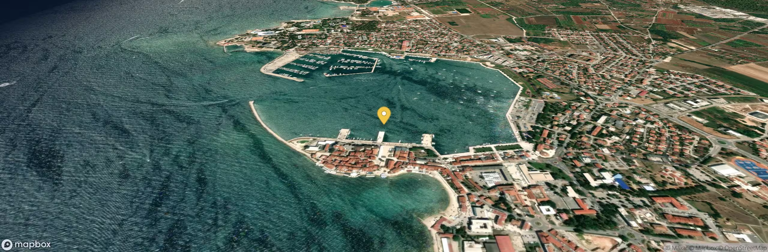 Hafen Umag – Kopf der inneren Mole
