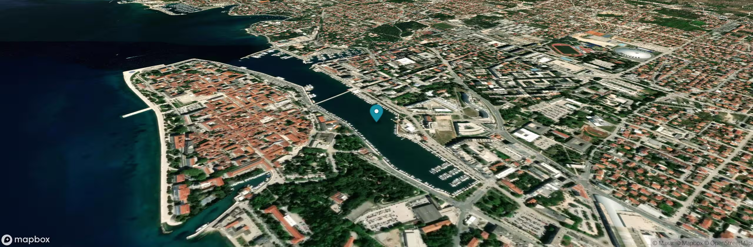 Zadar Bay, Jazine