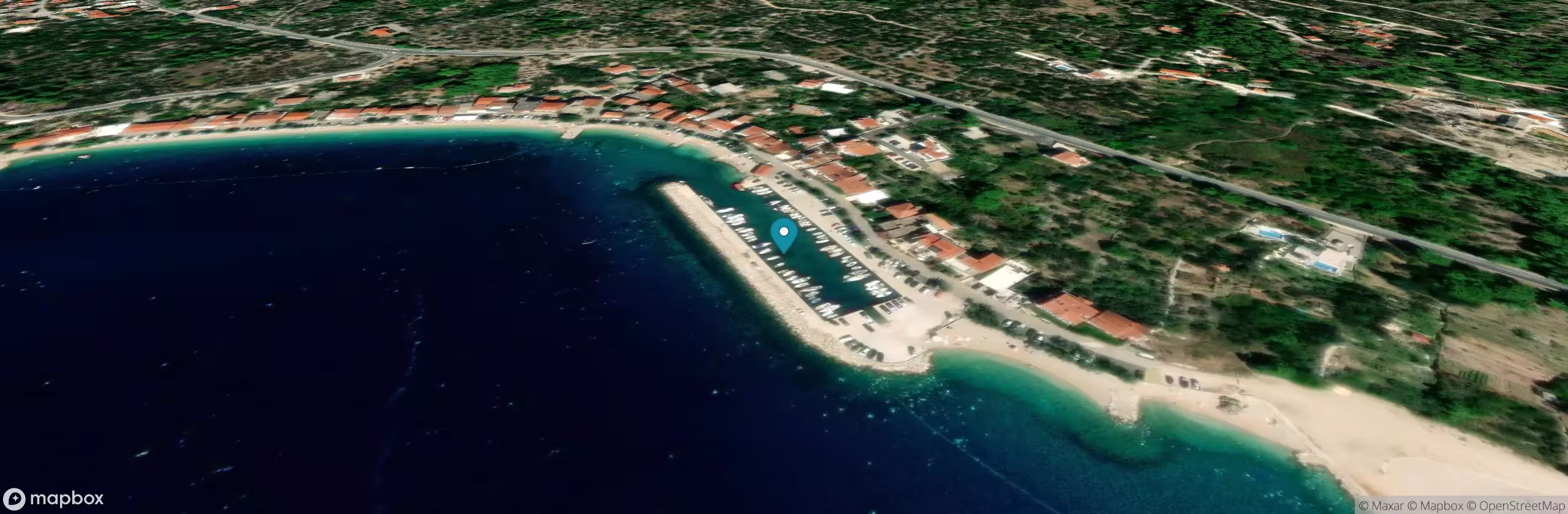 Podgora Caklje Bay