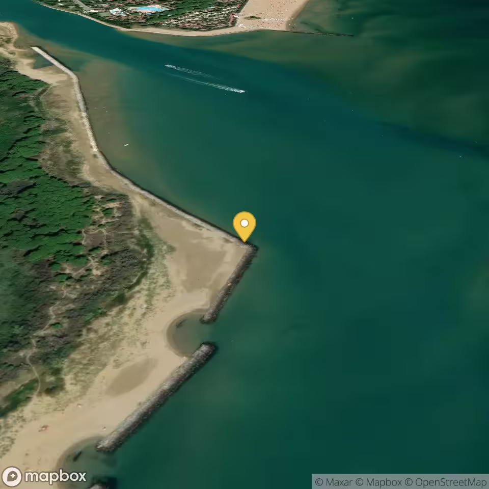 Mouth of the Punta Tagliamento